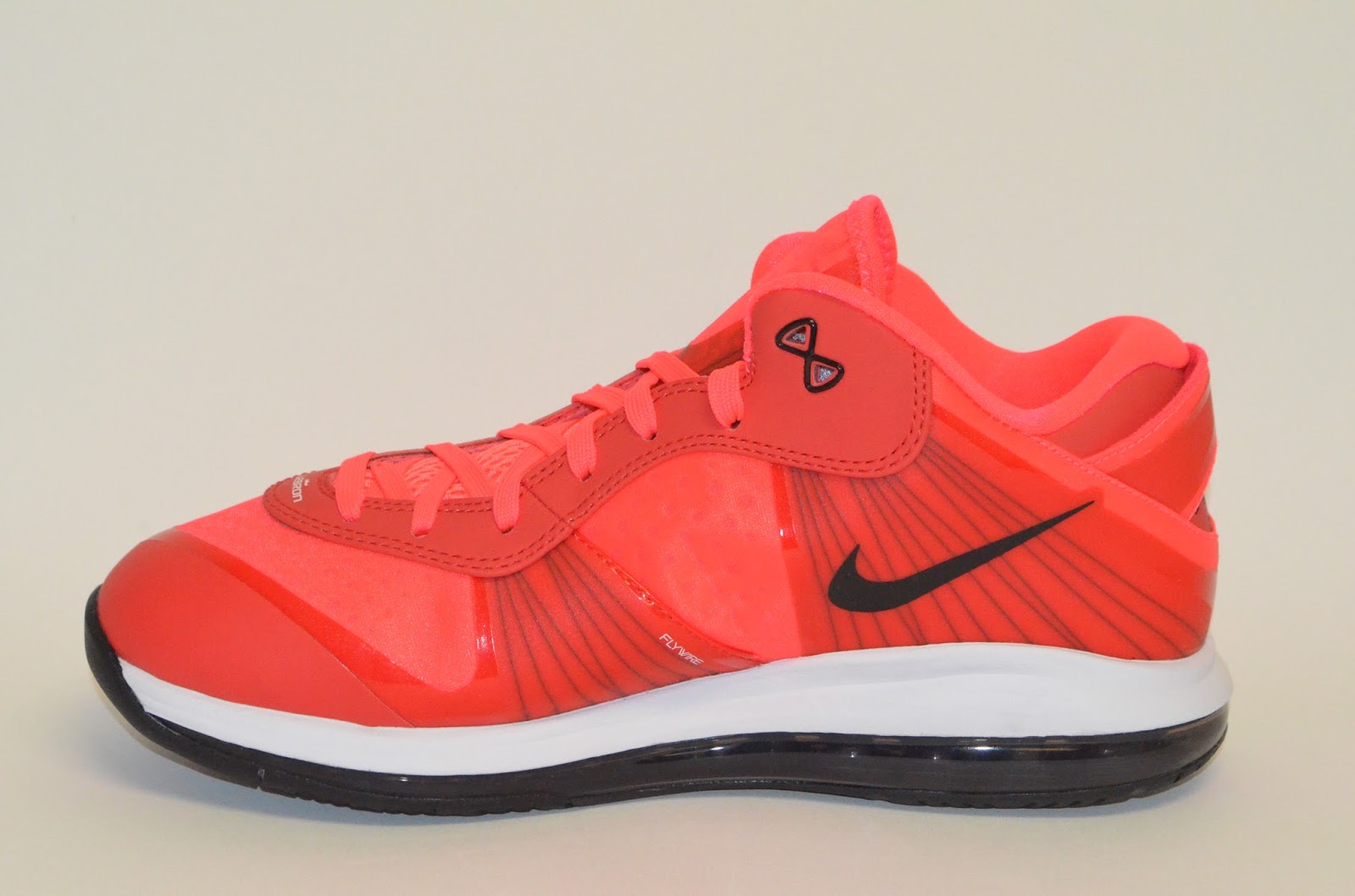solar red lebron 8s